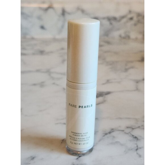 Rare Pearls Shimmering Body Powder Brush 2g Avon - Picture 4 of 5